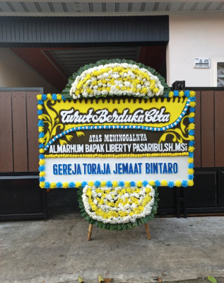 Papan Bunga Duka di Lumar