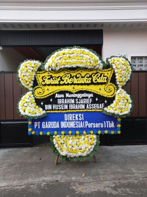 Papan Bunga Duka di Lumar