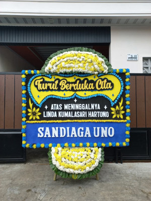 Papan Bunga Duka di Lumar
